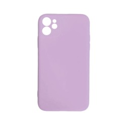 Soft Silicon Case for Apple iPhone 12 Purple Soft Silicon Case for Apple iPhone 12 Purple